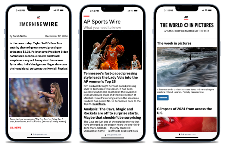 Email newsletters